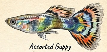 Assorted Guppies